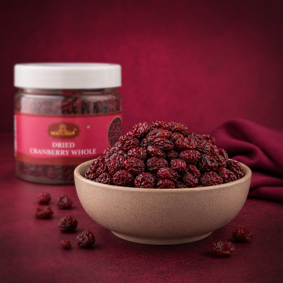 Manwaar Dried Cranberries Whole
