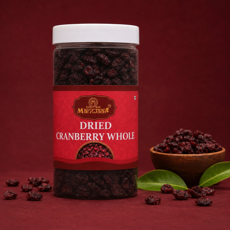 Manwaar Dried Cranberries Whole