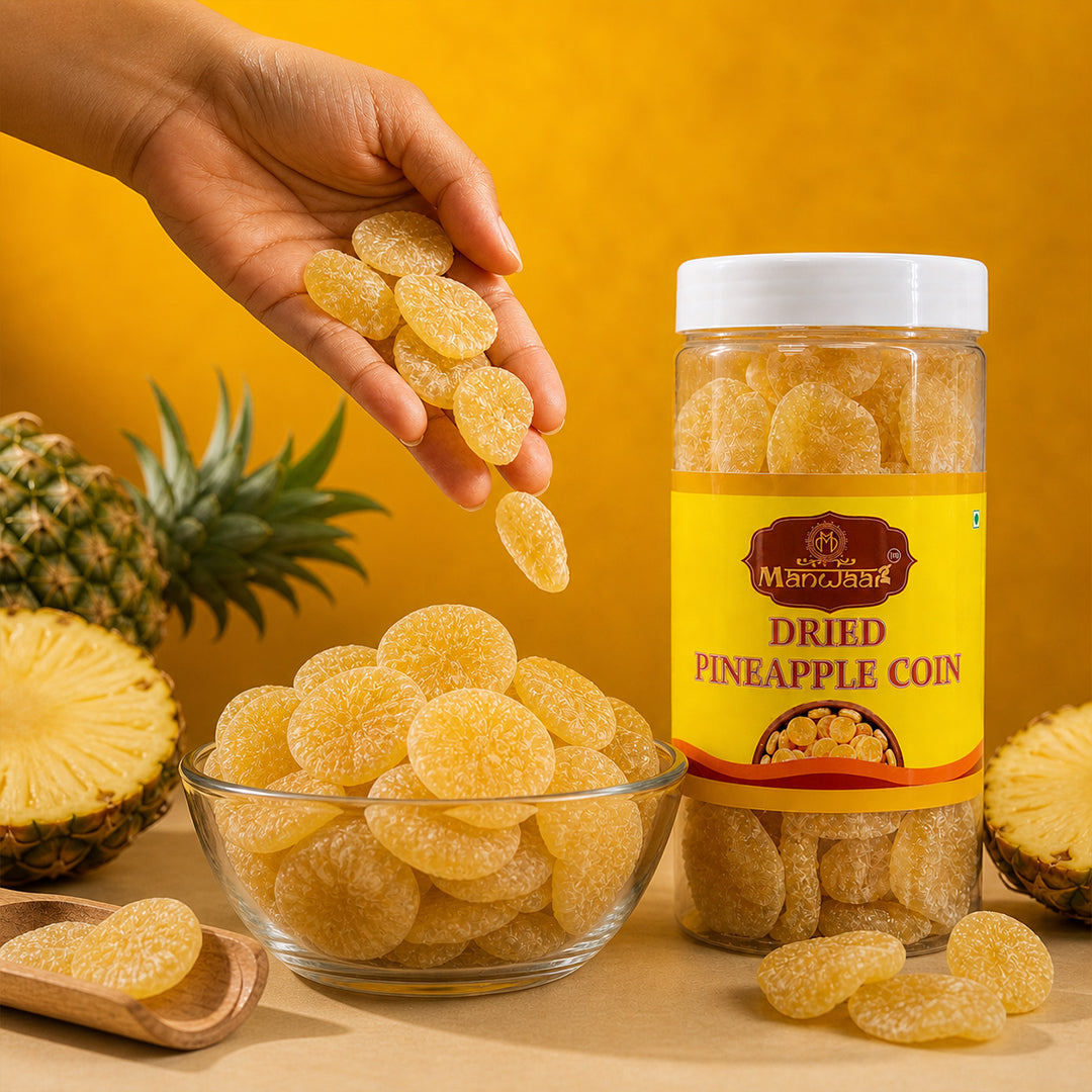 Manwaar Dried Pineapple Coins