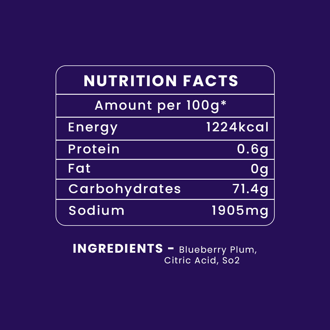 Manwaar Dried Blueberry Plum