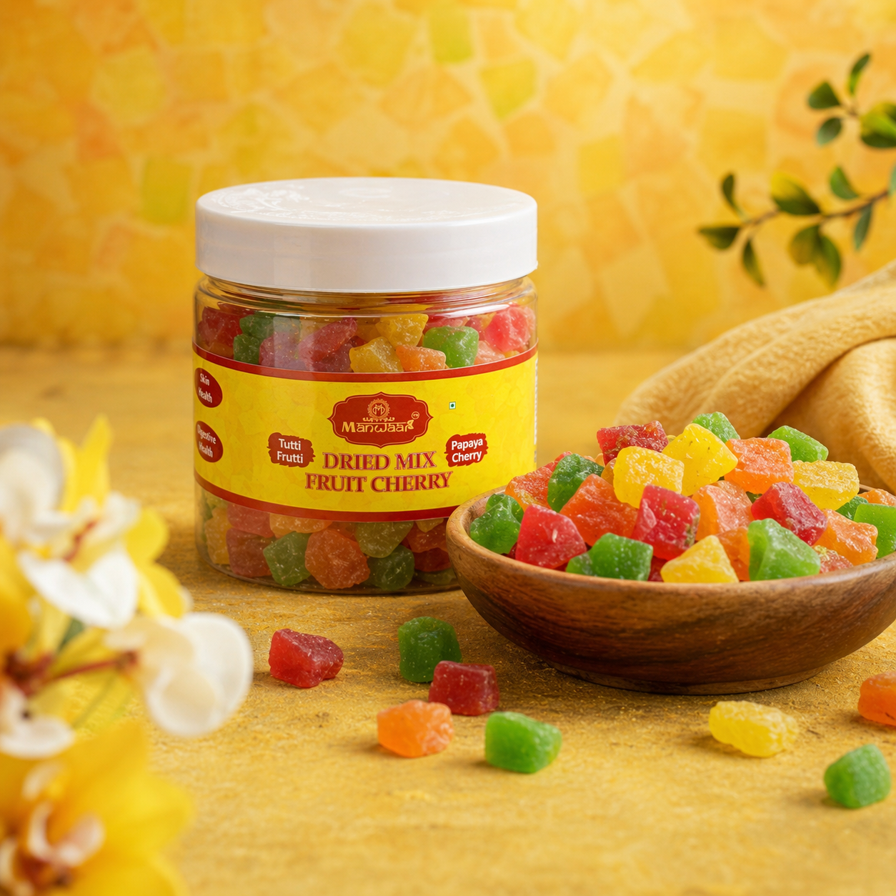 Manwaar Dried Mix Fruit Cherry