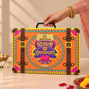 Diwali Rajashahi Suitcase