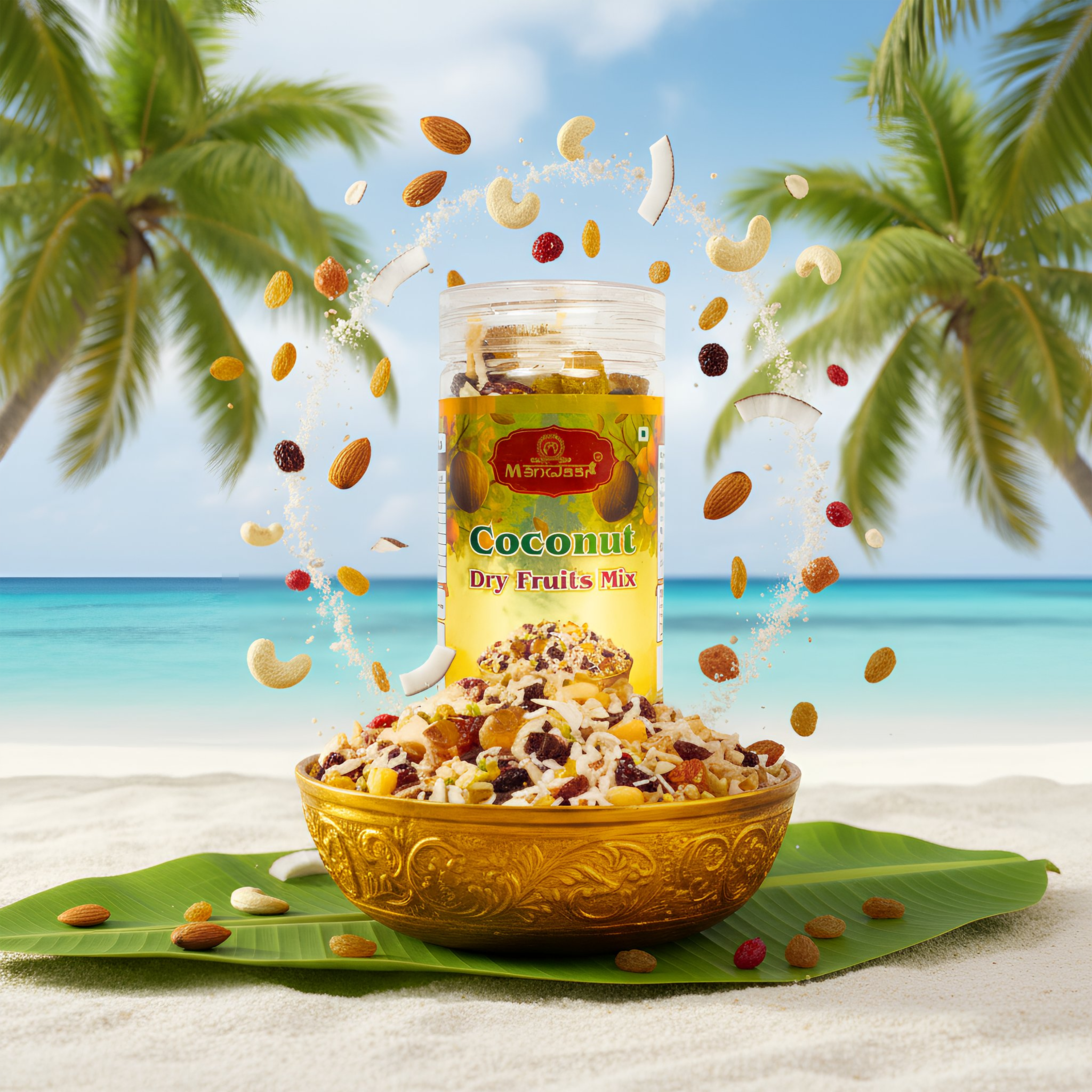 Coconut Dry Fruit Mix